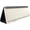 SIGEL C2680 Calendrier de bureau 2026, large, couverture rigide | Calendrier, Planificateur, Agenda hebdomadaire, Organisateur, 