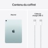 Apple iPad Air 11 Pouces avec Puce M3 : Apple Intelligence, écran Liquid Retina, 256 Go, caméras Avant/arrière 12 Mpx, Wi-FI 6E,