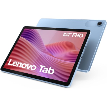 Lenovo tab - tablette tactile 10.1'' wuxga (mediatek helio g85, 8coeurs, ram 4go, 64go emmc 5.1, android 14, wifi5 + bleutooth) 