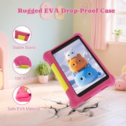 Tablette enfants 7 pouces android 13 tablette pour enfant 5gb ram 32gb rom(tf 128gb) contrôle parental, gms, wifi, bleutooth, ki