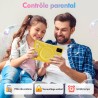 Tablette Enfants 7 Pouces Android 13, Octa-Core 8Go RAM 64Go ROM, 5800mAh Batterie, 5MP+8MP Caméra HD, Contrôle Parental, Housse