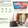 Tablette android 15 10 pouces avec 30go ram+tf 2to,octa-core/gms,gemini ai/widevine l1,wifi 6/bleutooth 5.0,5mp+8mp/1280*800, co