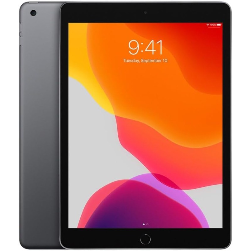 2019 Apple iPad (10,2-pouces, Wi-Fi, 32 Go) Gris Sidéral (Reconditionné)
