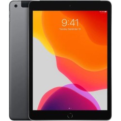 2019 Apple iPad (10,2-pouces, Wi-Fi + Cellulaire, 32 Go) Gris Sidéral (Reconditionné)