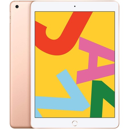 2019 Apple iPad (10,2-pouces, Wi-Fi, 128 Go) - Or (Reconditionné)