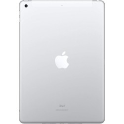 2019 Apple iPad (10,2-pouces, Wi-Fi + Cellulaire, 128 Go) Argent (Reconditionné)