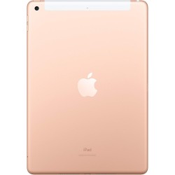 2019 Apple iPad (10,2-pouces, Wi-Fi + Cellulaire, 128 Go) Or (Reconditionné)