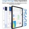 Tablette-2025 | Écran HD 10 Pouces | Android 15 | Processeur Octa-Core pour le gaming |13MP + 5MP | 6000 mAh | 8 Go de RAM+128 G