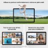Samsung Galaxy Tab A9 Tablette Android, 64 Go de Stockage, Grand écran 8.7", 4G, Son riche, Débloqué, Anthracite, avec Chargeur 