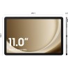 Samsung x210 galaxy tab a9+ 11", wi-fi, 128gb 8gb ram, argent