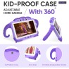 Okulaku tablette pour enfant 7 pouces android avec wifi bleutooth contrôle parental logiciel enfant pré-installé quad core 32go 