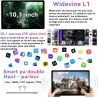 Android 15 Tablette 10 Pouces avec Gemini AI, Octa-Core Tablettes PC, 30 GO RAM+ 64 GO ROM (1TO TF), 3.5mm Audio/ WiFi 6 & BT 5.