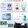 Android 15 Tablette 10 Pouces avec Gemini AI, Octa-Core Tablettes PC, 30 GO RAM+ 64 GO ROM (1TO TF), 3.5mm Audio/ WiFi 6 & BT 5.