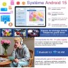 Android 15 Tablette 10 Pouces avec Gemini AI, Octa-Core Tablettes PC, 30 GO RAM+ 64 GO ROM (1TO TF), 3.5mm Audio/ WiFi 6 & BT 5.