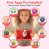 Tablette Enfants, 8 Pouces, Android, 6+10 RAM, 128 Go ROM (Carte TF 256 Go), certifiée Google, Logiciel Enfant préinstallé, Wi-F
