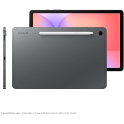 Samsung Galaxy Tab S10 Lite, 10.9", 5G, 128Go, Tablette Android, S Pen Inclus, Gris, Chargeur Secteur Rapide 25W Inclus, Version