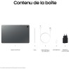 Samsung Galaxy Tab S10 Lite, 10.9", 5G, 256Go, Tablette Android, S Pen Inclus, Gris, Chargeur Secteur Rapide 25W Inclus, Version