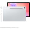 Samsung Galaxy Tab S10 Lite, 10.9", Wi-FI, 256Go, Tablette Android, S Pen Inclus, Argent, Chargeur Secteur Rapide 25W Inclus, Ve