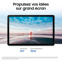 Samsung Galaxy Tab S10 Lite, 10.9", Wi-FI, 256Go, Tablette Android, S Pen Inclus, Corail, Chargeur Secteur Rapide 25W Inclus, Ve