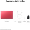 Samsung Galaxy Tab S10 Lite, 10.9", Wi-FI, 256Go, Tablette Android, S Pen Inclus, Corail, Chargeur Secteur Rapide 25W Inclus, Ve