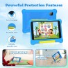 Tablette enfants 7 pouces, android tablette pour enfant 5gb ram 32gb rom (tf 128gb), avec applications éducatives et contrôle pa