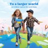 Tablette enfants 7 pouces, android tablette pour enfant 5gb ram 32gb rom (tf 128gb), avec applications éducatives et contrôle pa