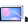 Samsung Galaxy Tab S10 FE, Tablette Android WIFI 10.9" 128 Go, S Pen inclus, Certification IP68, Bleu, Chargeur Secteur Rapide 2