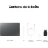 Samsung Galaxy Tab S10 FE, Tablette Android 5G 10.9" 128 Go, S Pen inclus, Certification IP68, Gris Anthracite, Chargeur Secteur