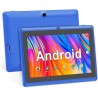7 pouces tablette tactile, android 5.0 quad core tablet pc, 1go ram 8go rom, double caméras, wifi, bleutooth, bleu