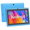 Tablette 7 pouces android, tablette tactile 5.0 quad core tablet pc, 1go ram 8go rom, double caméras, wifi, bleutooth,bleu ciel