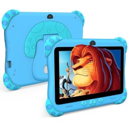 Tablette enfants,7 pouces android tablette educative pour enfant avec wifi, quad core,2g 32g,bleutooth,contrôle parental,logicie