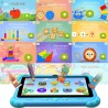 Tablette enfants,7 pouces android tablette educative pour enfant avec wifi, quad core,2g 32g,bleutooth,contrôle parental,logicie