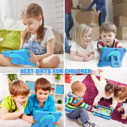 Tablette enfants,7 pouces android tablette educative pour enfant avec wifi, quad core,2g 32g,bleutooth,contrôle parental,logicie