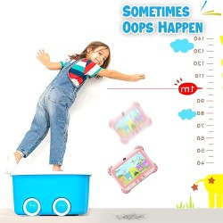Tablette pour enfant,7 pouces android tablette enfants avec wifi,hd,bleutooth,contrôle parental, logiciel enfant pré-installé qu