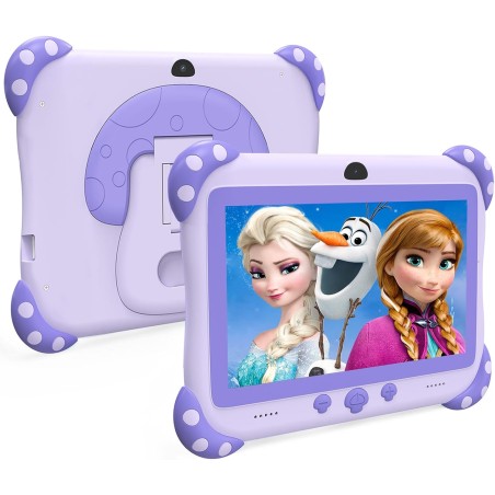 Tablette enfants 7 pouces android tablette educative pour enfant avec wifi quad core 32g rom bleutooth contrôle parental logicie