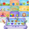 Tablette enfants 7 pouces android tablette educative pour enfant avec wifi quad core 32g rom bleutooth contrôle parental logicie