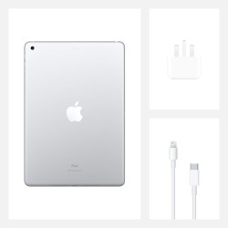 2020 Apple iPad (10,2-pouces, Wi-Fi, 128 Go) Argent (Reconditionné)