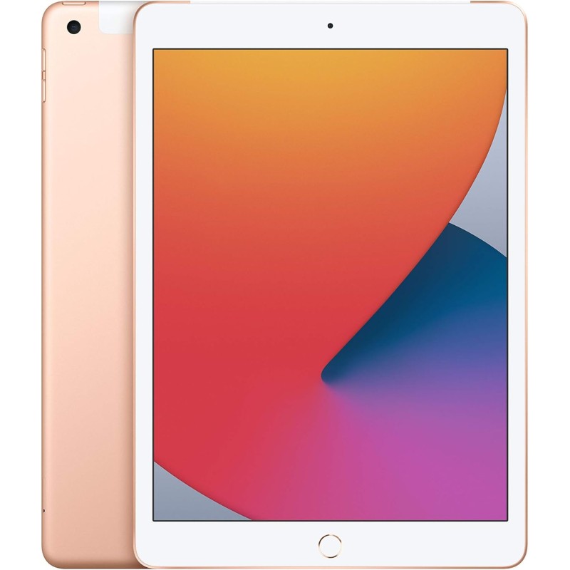 2020 Apple iPad (10,2-pouces, Wi-Fi + Cellulaire, 128 Go) Or (Reconditionné)