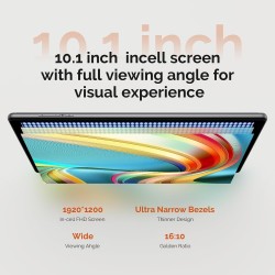 Tablette 10 pouces android 14 avec octa-core, 36gb ram+128gb rom (1tb tf), 2.4g+ 5gwifi, bleutooth 5.0, gps, 8000mah,13mp+8mp, f