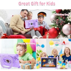 Tablette Enfants 7 Pouces Andriod Quad Core - 2 Go RAM 32 Go ROM 128 Go Extension - Contrôle Parental, Éducative et Divertissant
