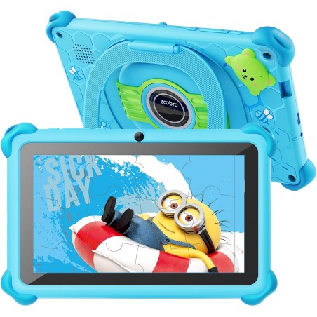 Tablette Enfants 7 Pouces Andriod Tablette pour Enfants avec WiFi IPS Display 2 Go RAM 32 Go ROM Bebe Tablette Contrôle Parental