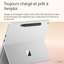 Microsoft Surface Pro | Copilot+ PC | Ecran Tactile LCD 12” | Snapdragon® X Plus | 16Go RAM | Stockage 512Go | Dernier Modèle | 