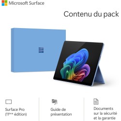 Microsoft Surface Pro (Chargeur Non Inclus) | Copilot+ PC | Ecran Tactile OLED 13 | Snapdragon® X Elite | 16Go RAM | SSD 512To |