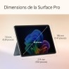 Microsoft Surface Pro | Copilot+ PC | Ecran Tactile LCD 12” | Snapdragon® X Plus | 16Go RAM | Stockage 512Go | Dernier Modèle | 