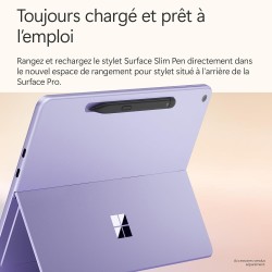 Microsoft Surface Pro | Copilot+ PC | Ecran Tactile LCD 12” | Snapdragon® X Plus | 16Go RAM | Stockage 512Go | Dernier Modèle | 