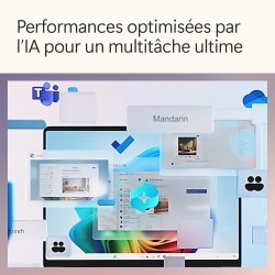 Microsoft Surface Pro (Chargeur Non Inclus) | Copilot+ PC | Ecran Tactile OLED 13 | Snapdragon® X Elite | 16Go RAM | SSD 512To |