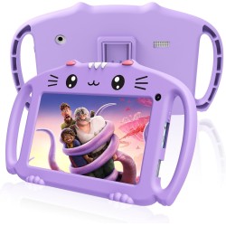 Tablette pour Enfant 7 Pouces Android Tablette Enfants avec WiFi 32Go ROM Tablet Tactile Educative Contrôle Parental Double Camé