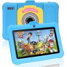 Tablette enfants 7 pouces android, ram 8 (3+5) go, rom 64 go (tf 128 go), gms certified, apps pré-installé, éducative, contrôle 