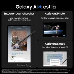Samsung Galaxy Tab S9 Tablette avec Galaxy AI, Android, 11" 256Go de Stockage, Lecteur MicroSD, Wifi, S Pen Inclus, Anthracite, 