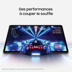 Samsung Galaxy Tab S9 Tablette avec Galaxy AI, Android, 11" 128Go de Stockage, Lecteur MicroSD, Wifi, S Pen Inclus, Crème, Exclu